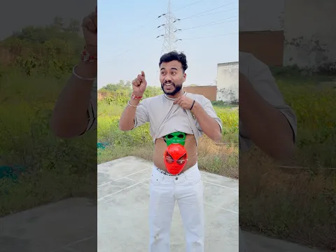 hulk ka mask chura liya🤣🤣 #comedy #funny #cutebaby #shortsfeed #viralvideo #hulk