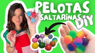 ⚽ PELOTAS SALTARINAS DIY Talleres y manualidades | -Una maestra con clase.