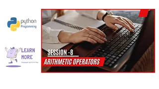 Session 8 Arithmetic Operators in Python Learn Python in Tamil Types of Operators of Python