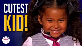 5 year old singer is the cutest audition on americas got talent ever