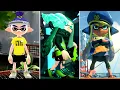 Evolution of Agent 3 in Splatoon Games 2015-2022