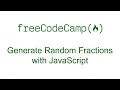 Generate Random Fractions with JavaScript