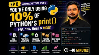 You re Only Using 10 of Python s print Ep 8 sep end flush More