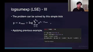 Your Escape Plan From Numpy Cython - Cheng-Lin Yang PyConline AU 2020