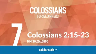 Colossians 2:15-23