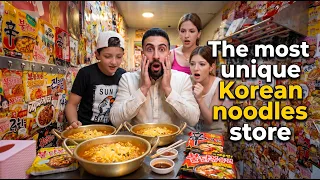 The ONLY KOREAN Store in The PHILIPPINES That Serves NOODLES This Way! 😱