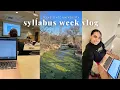 syllabus week texas state university