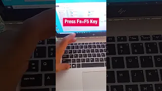 Refresh HP Laptop Shortcut Windows