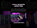 Download Lagu Michael Johnson - I Will Always Love You (Easy Tabs) (Guitar Fingerstyle Tutorial)