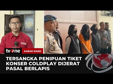 Gischa Aritonang Pelaku Penipuan Tiket Coldplay Dikenakan Pasal Berlapis