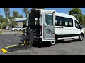 For Sale 2019 Ford Transit XL BraunAbility Power Fold Out Platform Lift Rear Loading Wheelchair Van