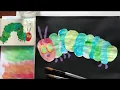 How to Make The Very Hungry Caterpillar Art Project for Kids Little Woods Art