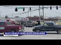 Multi-vehicle crash shuts down section of Clarksville road