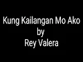 Kung Kailangan Mo Ako - Cover by Fel Cabañero