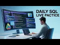 LIVE Data Analyst Work SQL Power BI Python Doubt Solving