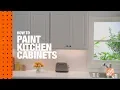 How to Paint Kitchen Cabinets The Home Depot