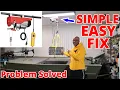 SIMPLE EASY AFFORDABLE Harbor Freight Electric Hoist Install In My Garage