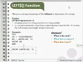 LEFT Function QBASIC