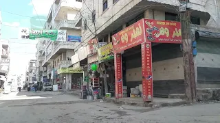 عفرين حي الأشرفية شارع السرفيس 2023 