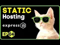 Serving Static from Files Express JS express static Node JS in Hindi