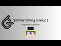 Similar String Groups - Leetcode 839