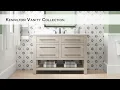 Kennilton White Oak Vanity Collection