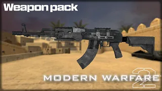 cs s weapon pack call of duty 4 modern warfare 2 2009