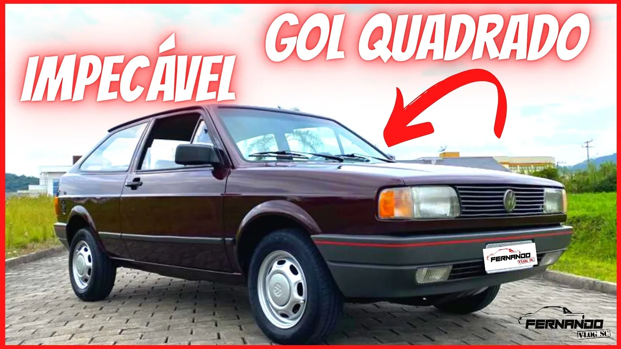 ESSE VW GOL QUADRADO ESTÁ IMPECÁVEL *HÁ 11 ANOS COM O MESMO DONO*