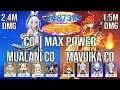 Download Lagu 2.4M DMG 🤯 Mualani \u0026 Mavuika C0 SMASH Spiral Abyss 12 | Genshin Impact