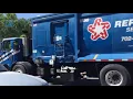 Republic Services Las Vegas Cheyenne s oldest ZR Repainted Running my Recycle route