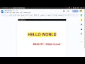 Google-docs Clone Made In React Js Nilabh Kumar