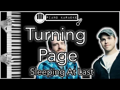 Download MP3 Turning Page - Sleeping At Last - Piano Karaoke Instrumental