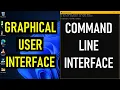 What is the DIFFERENCE Between GUI and CLI - Tech Tutorials