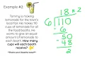 Interpreting Remainders in Division Word Problems