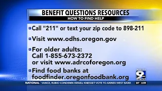 Oregon SNAP benefit cuts to affect over 750 000 residents