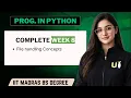 Programming in Python Week 8 Complete One Shot Question Practice IIT Madras BS Degree