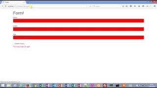 Tutorial 1 - Form Validation