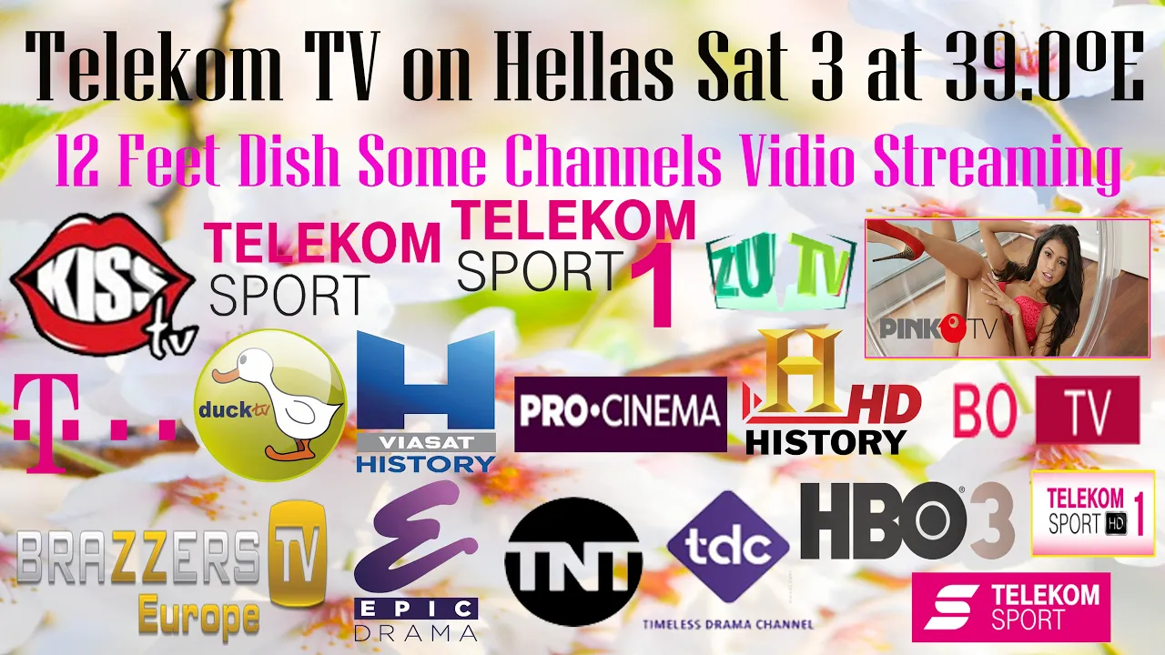 39e Hellas Sat Telekom Package Some Channels Vidio Streaming