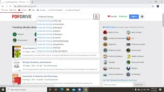 كيفية تحميل الكتب العلمية والانسانية How To Download Free Biology Books 