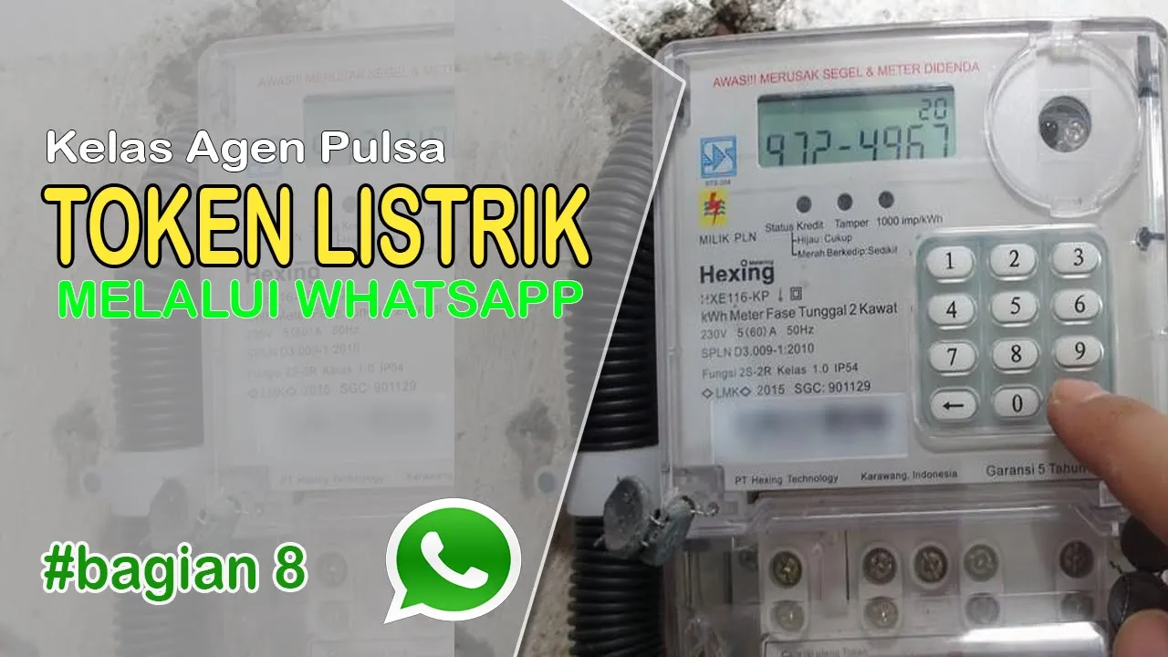 Cara isi Token/Pulsa Listrik PLN Menggunakan Aplikasi Transaksi Pulsaku Mobile Partner. 