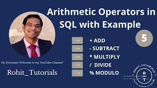 Arithmetic Operators in SQL with Example How to use Arithmetic Operators in SQL