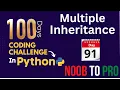 Day 91 Python Program to Implement Multiple Inheritance Object Oriented Programming in Python