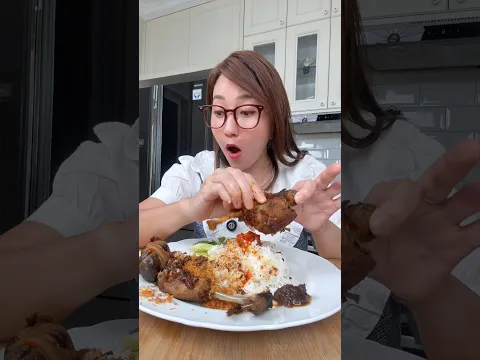 REVIEW MAKANAN OJOL PT 6 .. NASI BEBEK DESY