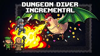 Someone Made a Dungeon Diver Incremental and Its ADDICTIVE