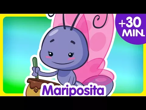 Download MP3 MARIPOSITA + Compilado de Clips 30 min. enganchados -  Canciones infantiles de la Gallina Pintadita