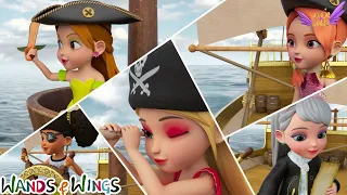 A Sailor Went to Sea Sea Sea | Ocean Animals Song | Kids Rhymes - Wands & Wings
