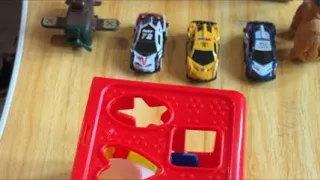 Shap Sorter | Cars ,Dinosaurs 🦖 | ASMR |