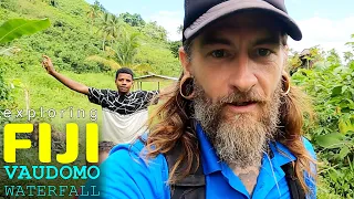 Visiting Vaudomo Village in Fiji and Swimming At the Vaudomo Waterfall