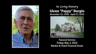 Glenn Pappy Burgin Funeral Service