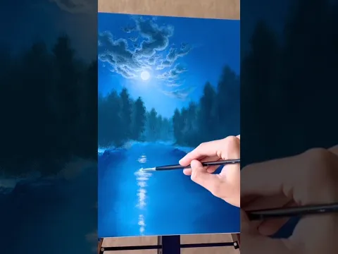 If your acrylic blends keep turning muddy, try this… #painting #acrylicpainting #art #arttutorial